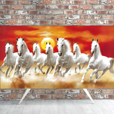 Seven Galloping Horses